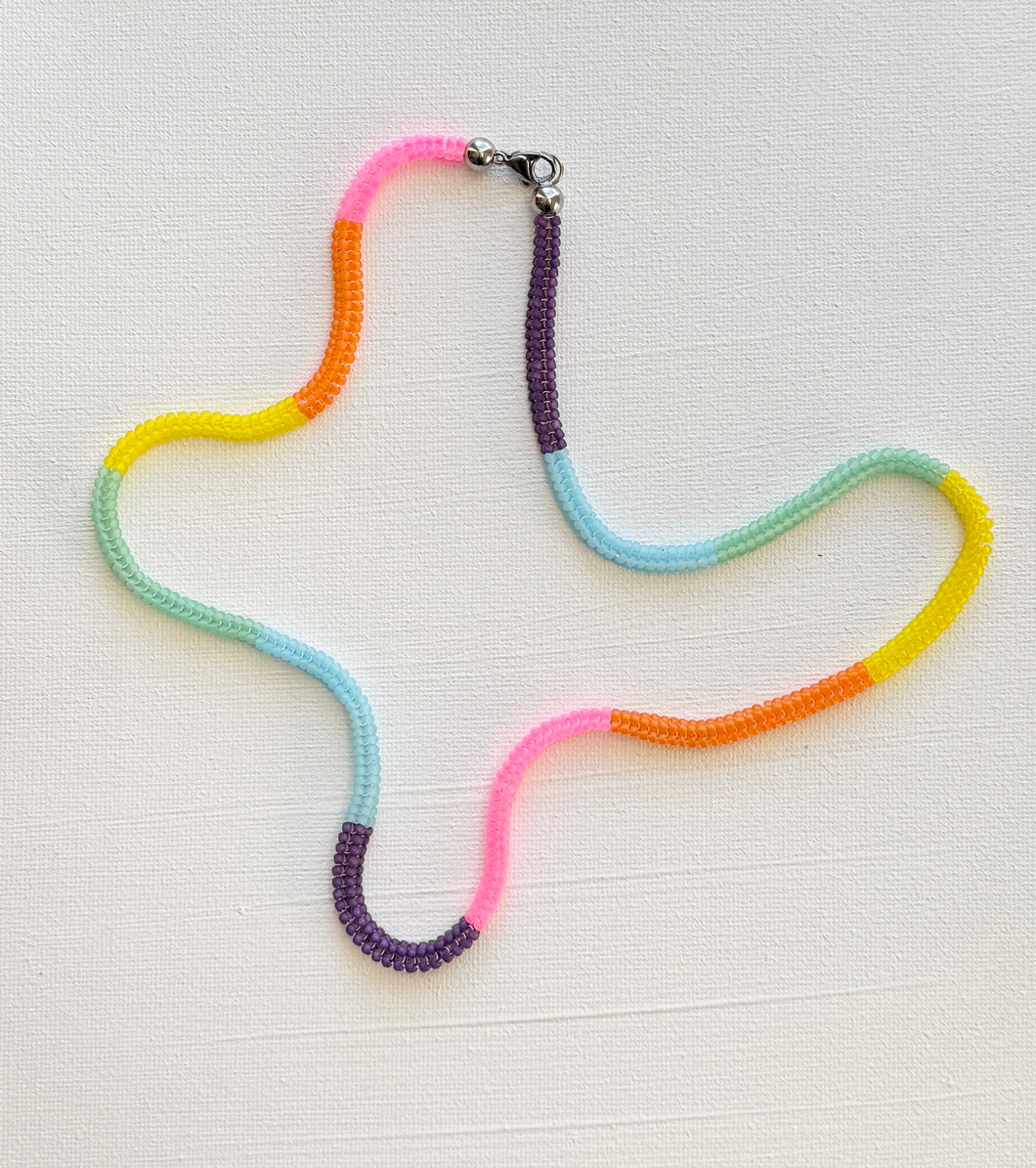 Rainbow Skinny Necklace