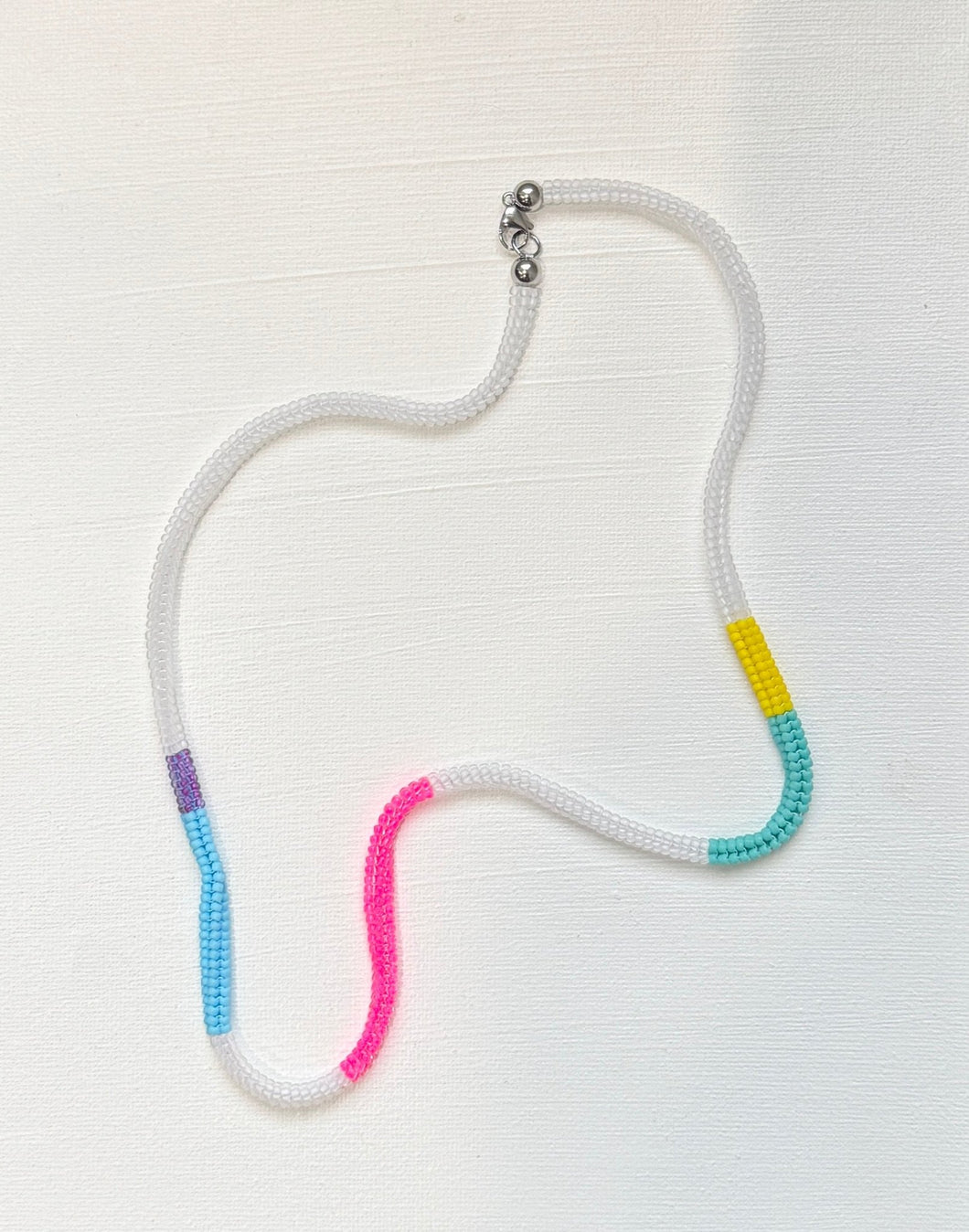 Neon Splash Skinny Necklace - Backyard Club